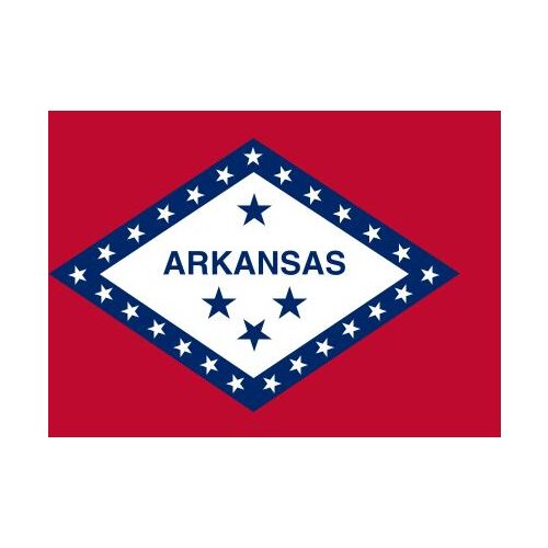 3x5ft Arkansas Flag