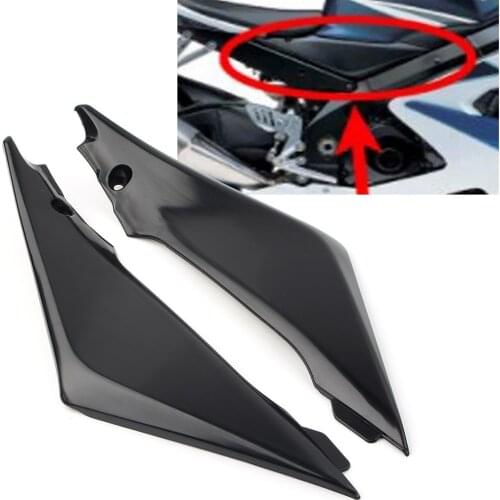 GSXR 1000 K5 Motorcycle Gas Tank Side Cover Panel Fairing Cowl For Suzuki GSXR1000 2005 2006 ABS Black 2Pcs