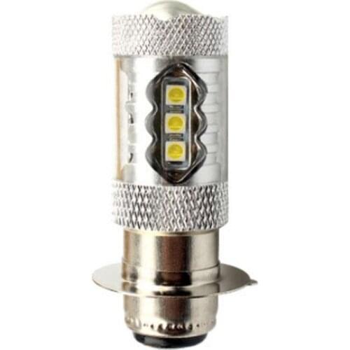 H6 80W 16LED Headlight Fog Light Driving Bulb Lamp For Motorcycle Bicycle Bike