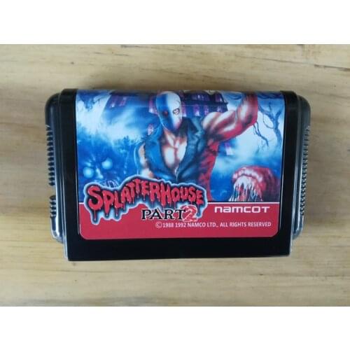 MD Game : Splatter House Part 2 ( Japan Version!! )