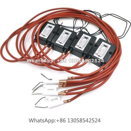 High Voltage Pulse Igniter, Combustion Engine 15KV Alcohol Ignitor, Fuel Burner Ignition Electrode, Burner Ignition Transformer