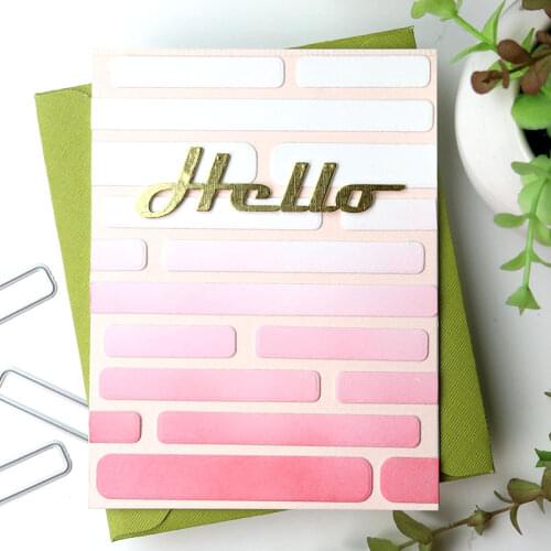 JMCRAFT 2021 New Long Strip Decoration Metal Cutting Dies DIY Scrapbook Handmade Paper Craft Metal Steel Template Dies