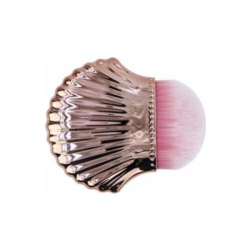 Colourful Unicorn Conch Shell Makeup Brush Mermaid Foundation Powder Cosmetics New Fashion Design Multifunctional Facial Brushes