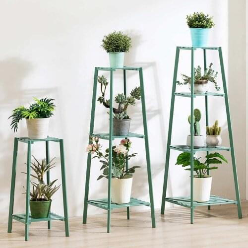 4 Layers Simplicity Metal Stand For Plants Landing Type Light Extravagant Multi-storey Shelf Indoor Flowerpot Frame Flower Stand