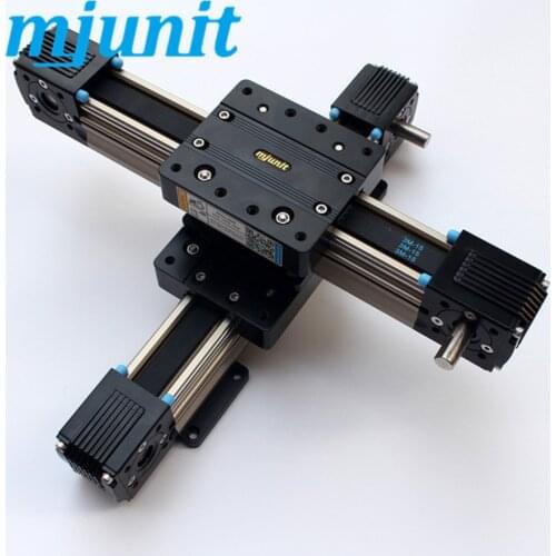 Mjunit XY axis reciprocating displacement guide rail synchronous belt module sliding table non-standard automation equipment