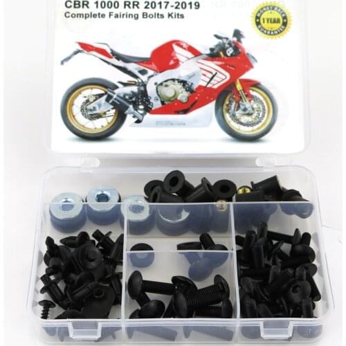 Fit For Honda CBR1000RR 2017 2018 2019 Motorcycle Full Fairing Bolts Kit Steel Clips Nuts Screws