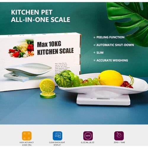 Portable Digital Scale LED Electronic Scales Postal Food Balance Measuring Weight Kitchen LED Electronic Scales