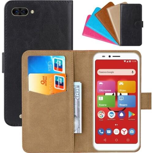 Luxury Wallet Case For INOI kPhone 4G PU Leather Retro Flip Cover Magnetic Fashion Cases Strap