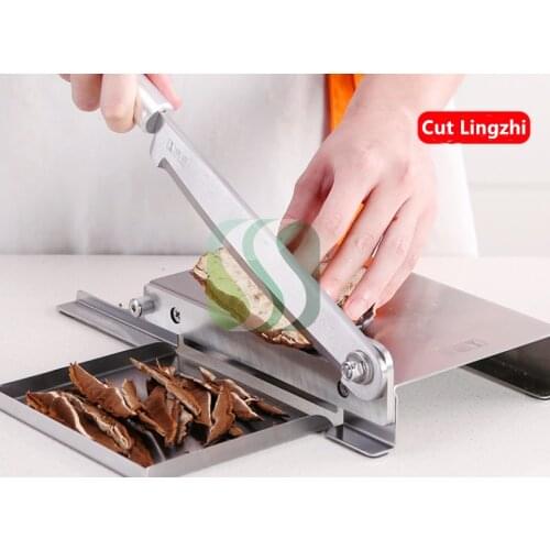 Manual Lamb Beef Slicer Frozen Meat Cutting Machine Vegetable Mutton Roll Hay Cutter Slicing Gadget Meat Grinder Cheese Knife