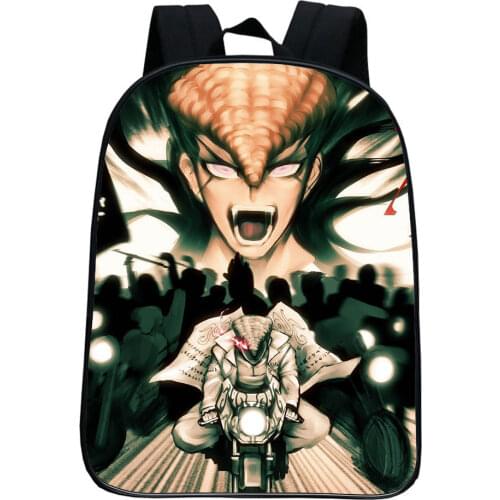Danganronpa Monokuma School Bag Children Mochila New Casual Backpack Children Sac A Dos Students Rucksack Boy Girl Bag