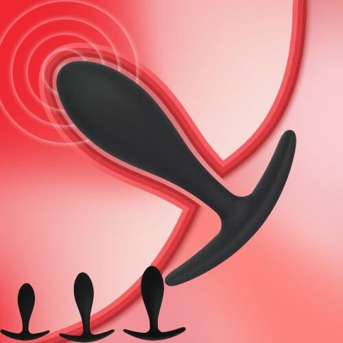 Silicone Anal Plug For Women Men Prostate Massager Anus Masturbator Butt Plug Anal Plug Dilator Buttplug No Vibrator Sex Shop