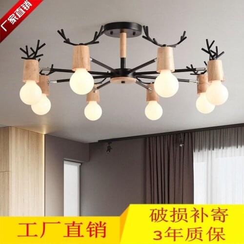 Vintage люстра потолочная modern led chandelier потолочный светильник living room decoration hanglampen nordic decoration home