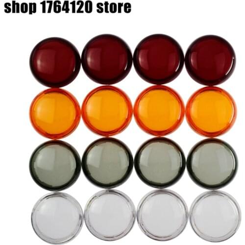 2pcs/4pcs Turn Signal Light Indicator Lens Cover ABS For Harley Sportster 1200 883 Touring Electra Glide Road King Dyna Softail