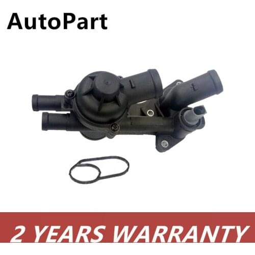 Thermostat Coolant Cooling Housing Assembly For Audi A3 VW Eos Golf Mk5 Jetta Seat Skoda 1.4TSI 03C121111 03C121111A 03C121111E