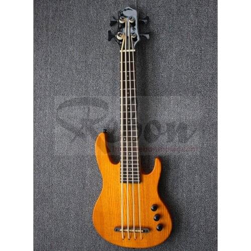 Weifang Rebon 30 inch ukulele bass in Yellow colour