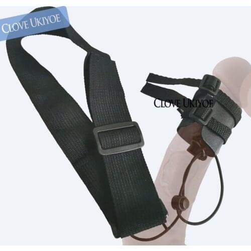 Vacuum Pumps Enhancement Cup Belt Hanger Male Penis Extender Enlarger Edge Leg Stretcher Sex Toys for Men Penile Trainer