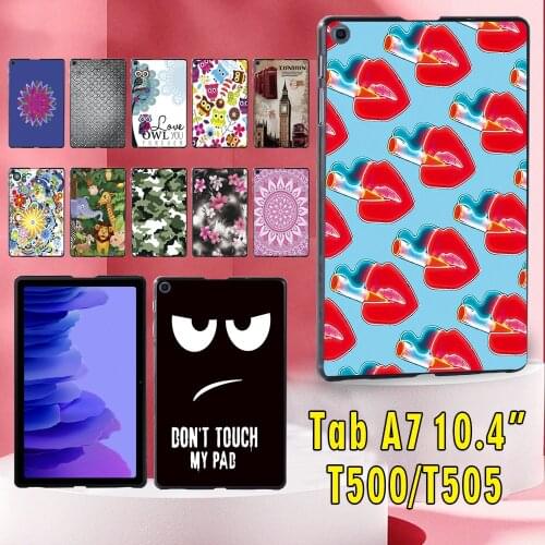 High-quality Tablet Case for Samsung Galaxy Tab A7 10.4" 2020 T500 T505 Tablet Plastic Durable Case for SM-T500 SM-T505