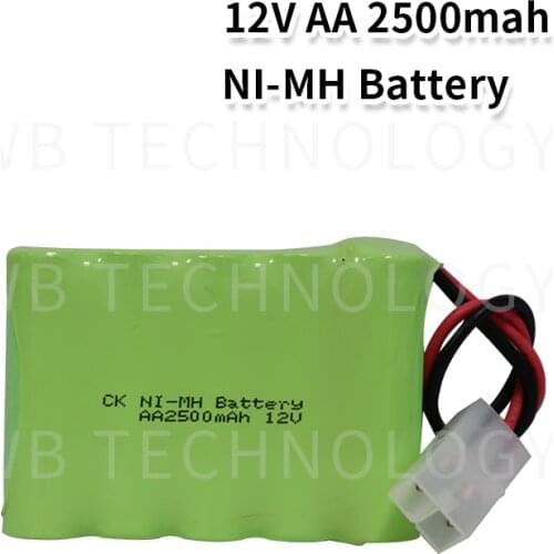 1 PCS/lot 12V AA 1800mAh ni-mh battery pack Rechargeable battery with plug free shipping