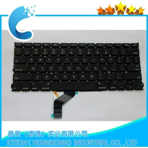 10pcs/lots A1425 US Keyboard Brand New For MacBook Pro Retina 13.3" A1425 US keyboard 2012 Year