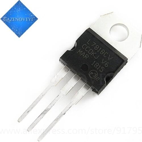 10pcs/lot L7818CV L7818 7818 TO-220 new original In Stock