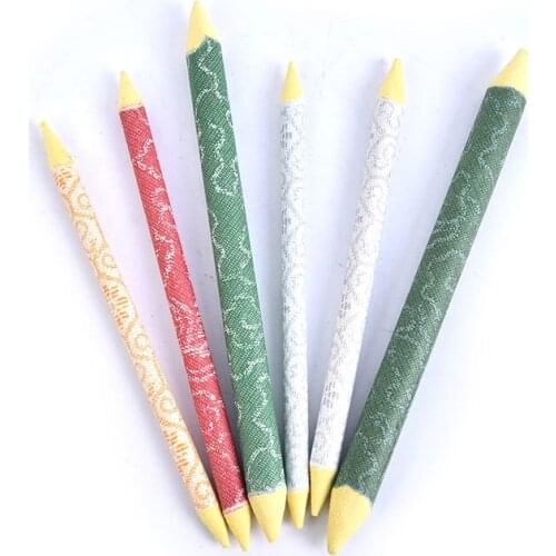 3pcs Pastel Blending Smudge Tortillon Material Escolar Sketching Paper Pencil Double Head Durable Art Drawing Tool