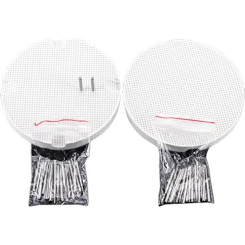 4pcs Dental Lab Material Porcelain Round Ceramic Honeycomb Firing Tray With Pins