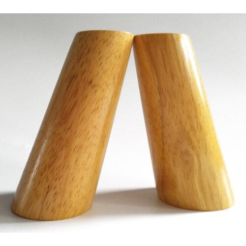 4pcs/lot) Round Wood Furniture Legs Rustic Table/Chair Feet