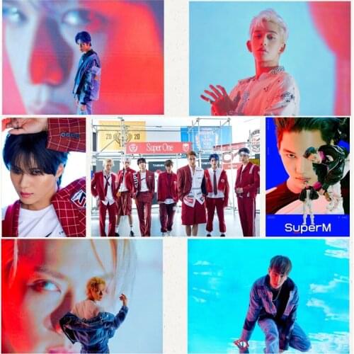 5D DIY Diamond Painting SuperM Tiger Diamond Embroidery Painting Diamond Mosaic Full Cross Stitch Kit Home Decoration