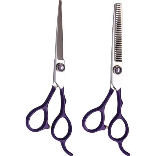 6 Inch Fashionable Barber High Quality Student Cutting Hair Scissors With Jewelry