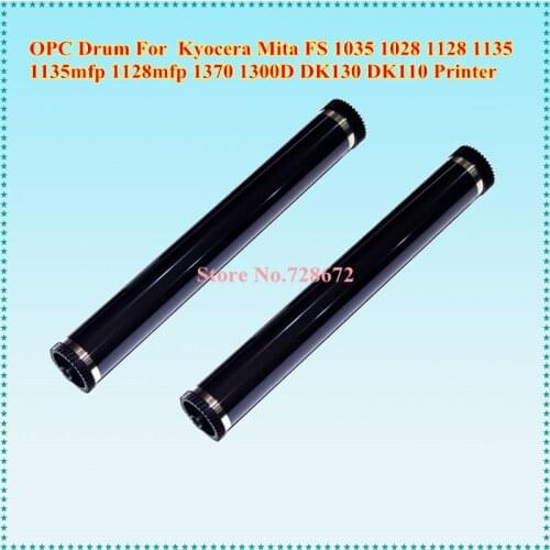 6pcs DK130 DK110 OPC Drum for Kyocera Mita FS 1016 1024 1100 1035 1028 1128 1135 1135 1124 1130 1370 1300 OPC Cylinder