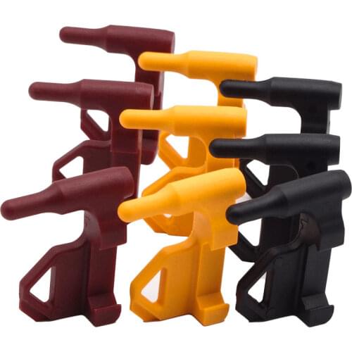 6PCS/set Safety Flag Includes Built-in Flat Tool and Sliding Picatinny Rail Adapter Tactical Hunting Accessories