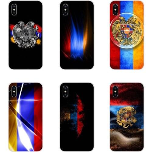For Huawei Honor 4C 5C 6X 7 7A 7C 8 9 10 8C 8S 8X 9X 10I 20 Lite Pro Accessories Phone Cases Covers Armenia flag