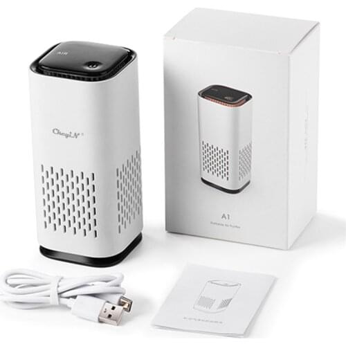 Car Negative Ion Air Purifier Home USB Mini Air Cleaner Remove Dust Eliminate Odors Smoke Low Noise Air Freshener For Office 49