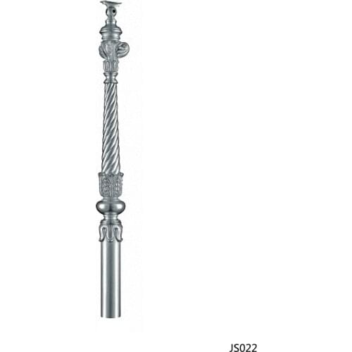 Freeshipping 950mm JS022 Column Customade Floor Mount Newel Handrail Armrest Post Pillar Pole for Staircase