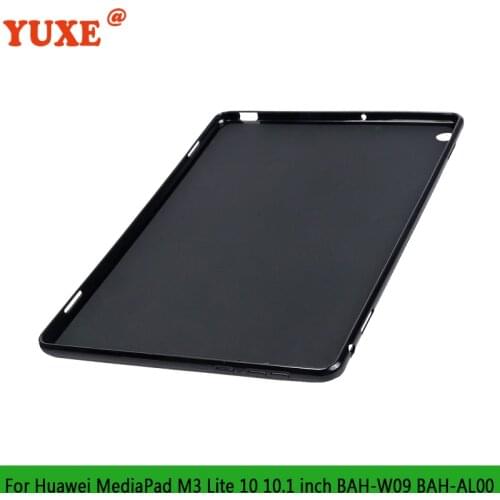 Tablet Case For Huawei MediaPad M3 Lite 10 10.1 inch BAH-W09 BAH-AL00 Funda Back TPU Silicone Anti-Drop Cover for M3lite 10.1"