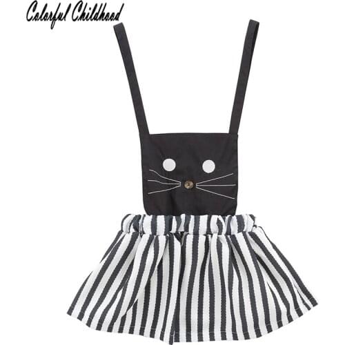Colorful Childhood Casual Dresses For Girls