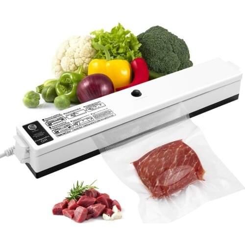 Electric Vacuum Sealer Packaging Machine For Home Kitchen Including 10pcs Food Saver Bags Vacuum Food Sealing 110V/220V