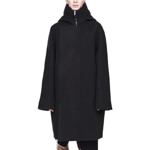 City Capsule Hooded Profile Coat Street Parker Coat Keeps Warm