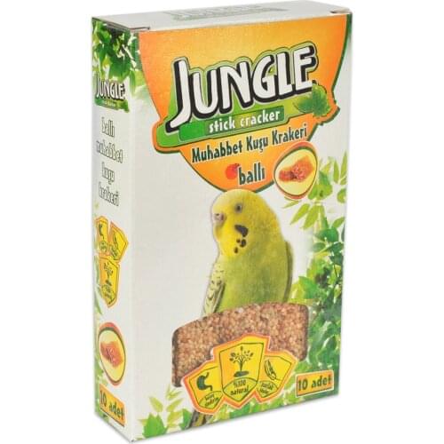 Jungle stick craker natural honey jammy quality one box 10 pcs