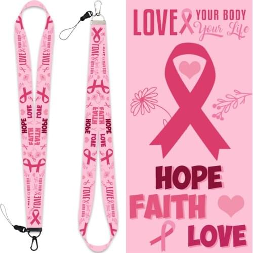Breast cancer red ribbon for womens health