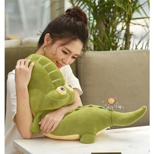 1pc 65cm cartoon super soft crocodile plush doll pillow cushion stuffed toy girl boy children Christmas day gift