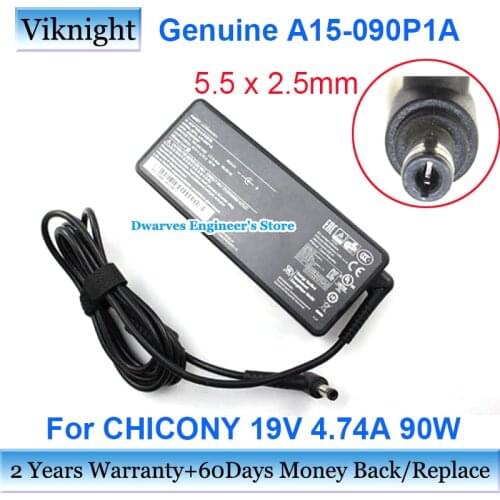 Chicony A10-090P3A 19V 4.74A 90W AC Adapter For ACER Aspire 5600 5610 7110 AS3022LMi AS3020LMi A090A029H Laptop Power Supply