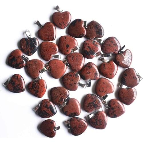 2020 fashion high quality natural golden swan heart shape pendants for jewelry making 20mm 50pcs/lot Wholesale free shipping