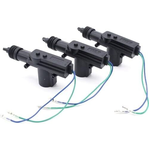 12V Car Central Door Lock Actuator Motor Actuator Single Gun Type Central Door Lock Motor Kit Car Auto Locking System
