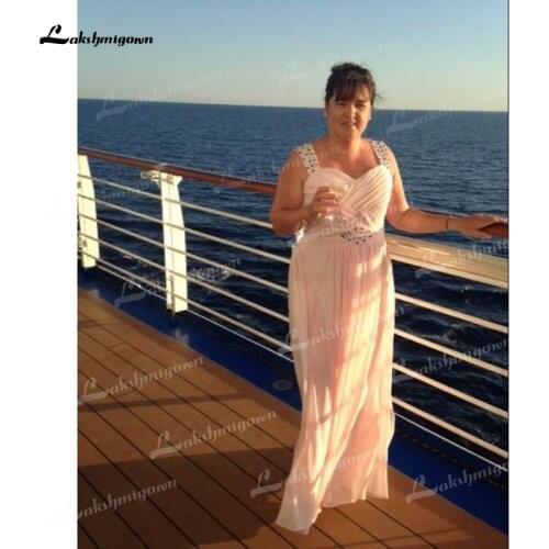 A-Line Straps Sleeveless With Beading Floor-Length Chiffon Sweetheart Pleats Mother Of The Bride Dresses