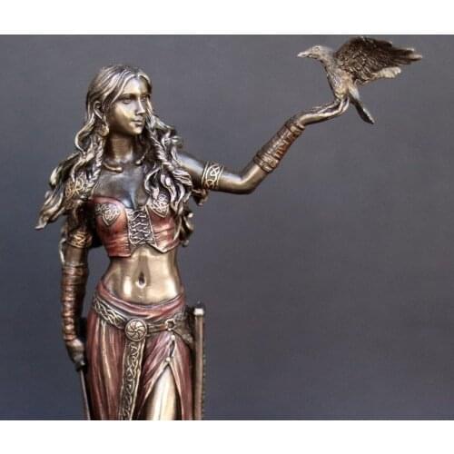 Resin Greek Goddess statue Plouto Lucky Hope honor Sculpture living room Home Decor Gaeden statue Garden Ornament Angel Figurine