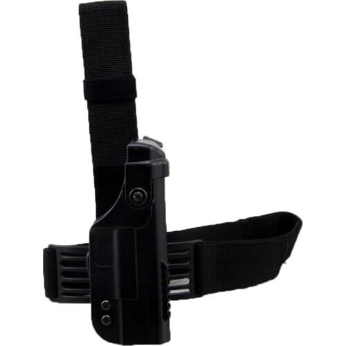 Tactical Glock 17 22 Pistol Holster Military Glock Gun Accessories Double Protective Gun Holster Quick Drop Leg Holster Gun Case