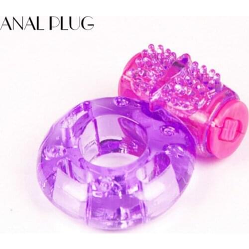 3Pcs Stretchy Butterfly Ring Silicon Vibrating Cock Ring Penis Rings Adult Sex Toys For Man Relaxation