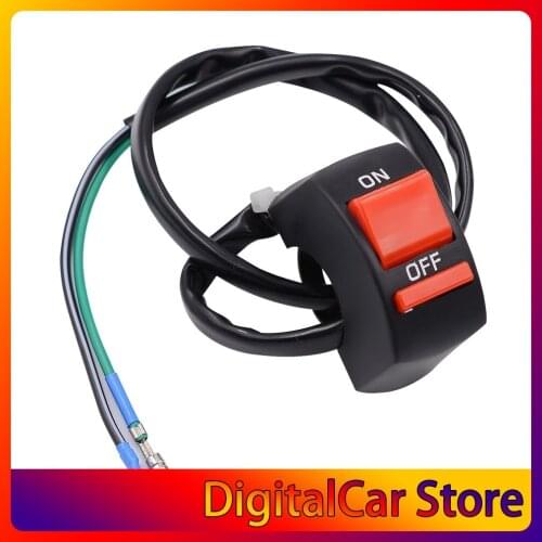 7/8 Motorcycle ATV Bike Handlebar Accident Hazard Light Switch ON OFF Hot