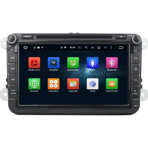 8" 2 Din Android 10.0 Car Radio For SKODA Octavia II III FABIA SUPERB 2005-2010 Multimedia Player 8 Core Car Audio Stereo DSP